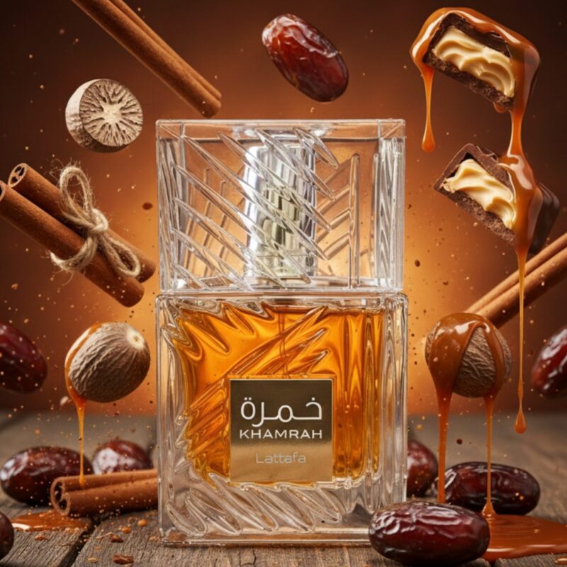 Lattafa Khamrah arab parfüm minta és dekant rendelés az Illatstílus webshopból