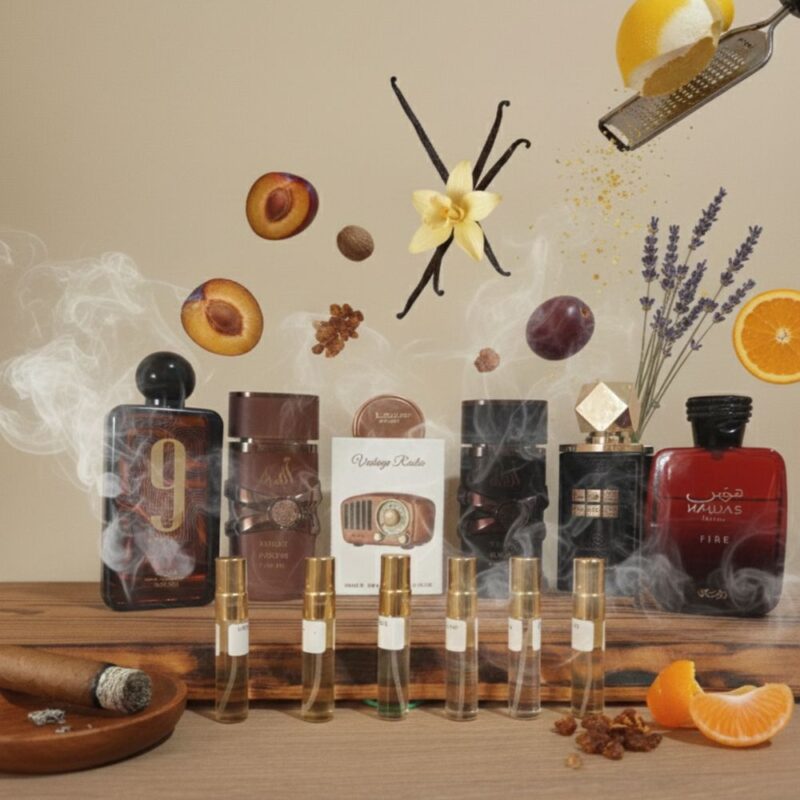 Arab férfi -parfüm dekant csomag