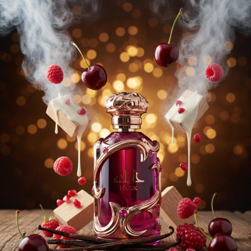 Lattafa Habik For Women női parfüm – rózsás és piros gyümölcsös illat