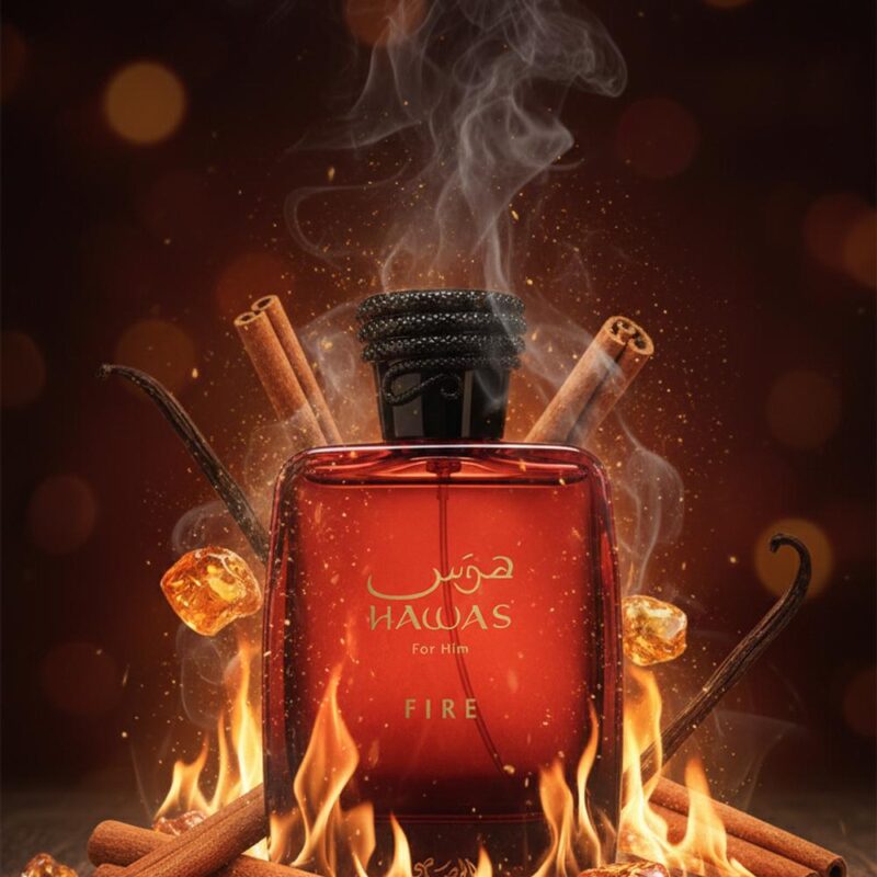 Rasasi Hawas Fire parfüm minta és dekant kiszerelés
