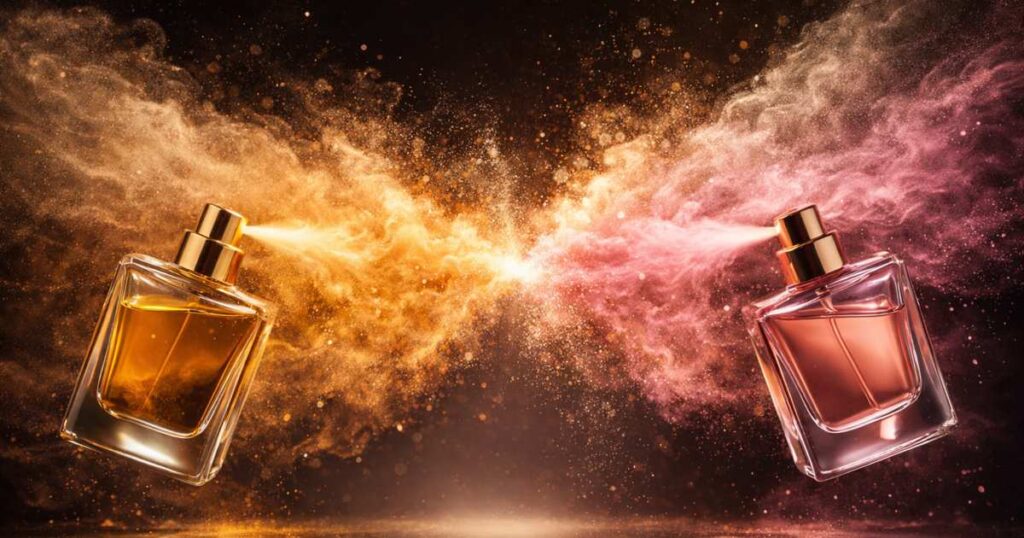 Parfüm rétegezés – két arab parfüm illatfelhője találkozik