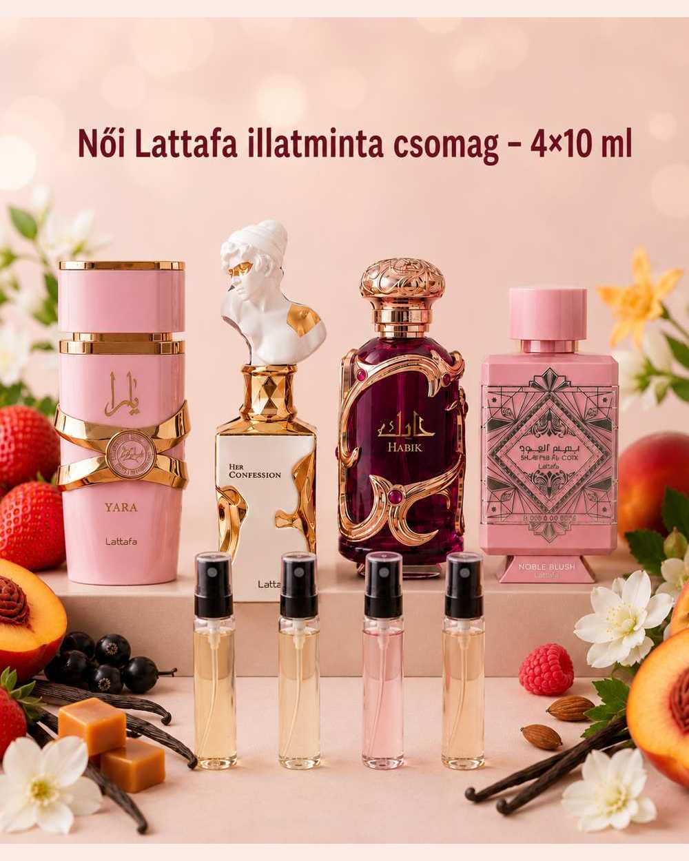 Női Lattafa Dekant csomag 4x10 ml